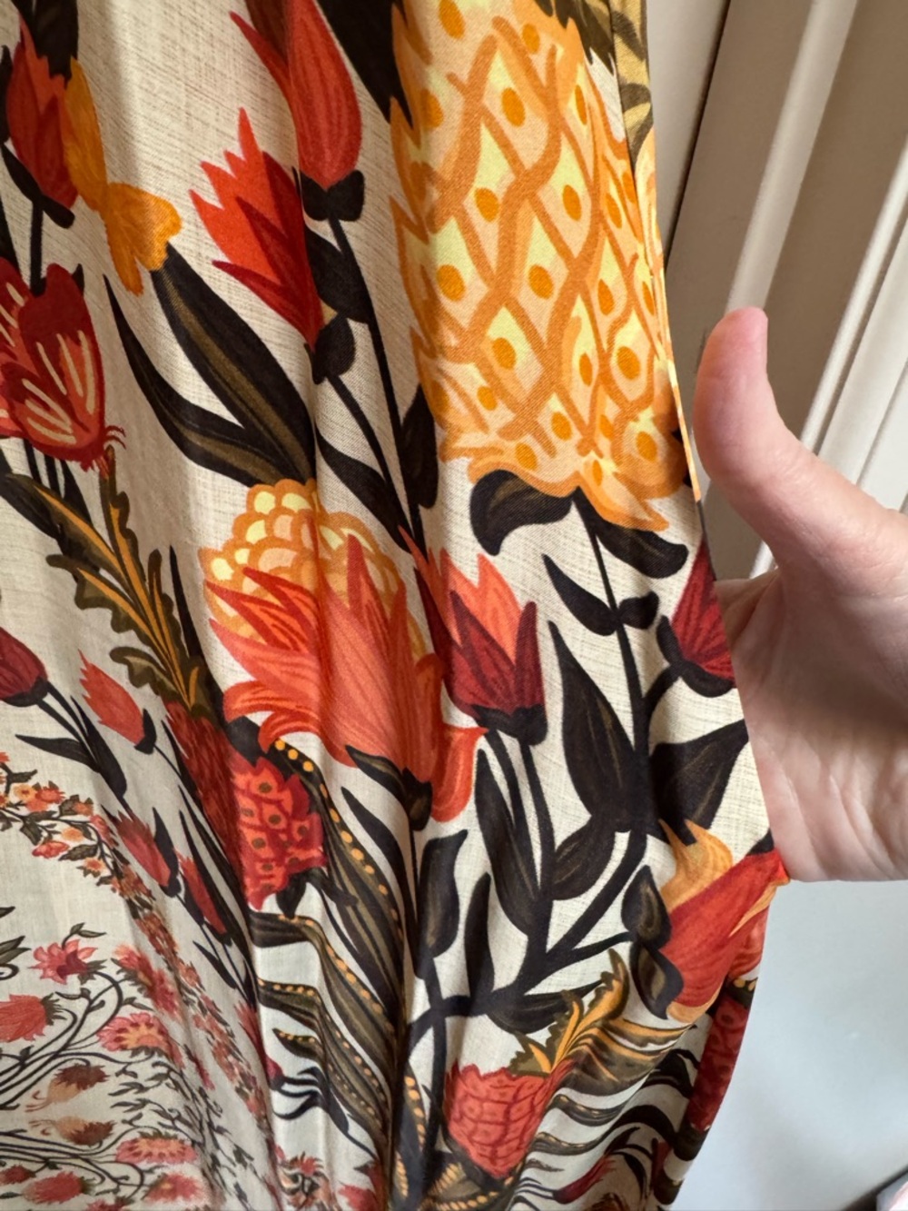 FARM Rio Halter Maxi Dress Floral Pattern - Picture 5 of 11